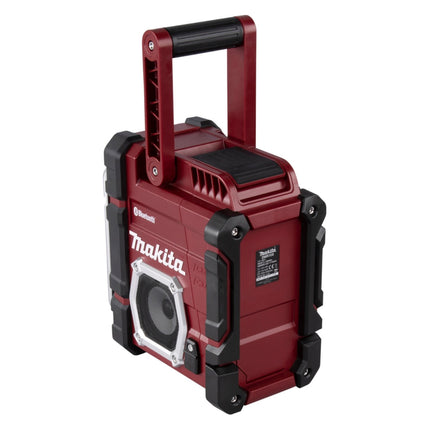 Makita DMR 108 AR radio de obra con batería 7,2 - 18 V AM FM AUX Bluetooth rojo Solo - sin batería, sin cargador