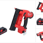 Grapadora a batería Milwaukee M18 FNCS18GS-301X 18 V 9,5 - 38 mm sin escobillas + 1x batería 3,0 Ah + caja HD - sin cargador