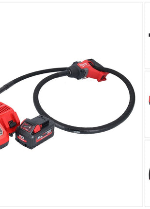 Milwaukee M18 FCVN24-551 Akumulatorowy wibrator do betonu 18 V 2,4 m bezszczotkowy ( 4933479600 ) + 1x akumulator 5,5 Ah + ładowarka