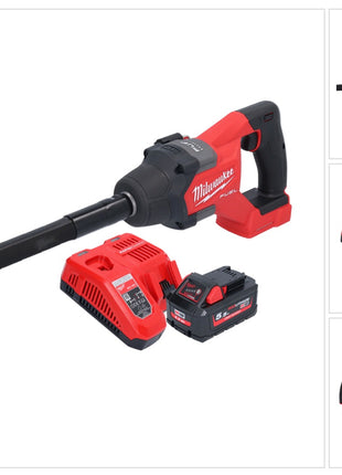 Milwaukee M18 FCVN12-551 Akumulatorowa zagęszczarka do betonu 18 V 1,2 m bezszczotkowa ( 4933479597 ) + 1x akumulator 5,5 Ah + ładowarka