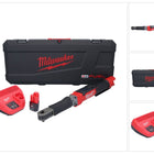 Milwaukee M12 ONEFTR38-201C Clé dynamométrique numérique sans fil 12 V 135,6 Nm 3/8″ ( 4933464967 ) Brushless + 1x batterie 2,0 Ah + chargeur + coffret
