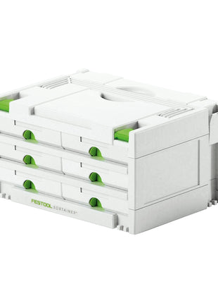 Festool SYS 3-SORT/6 SORTAINER Systainer Werkzeugkoffer Organizer ( 491984 ) 395 x 295 x 210 mm 6 Schubladen