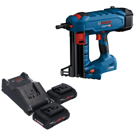 Bosch GNB 18V-38 Clavadora de hormigón a batería profesional 18 V 13 - 38 mm BITURBO sin escobillas + 2x batería ProCORE 4,0 Ah + cargador