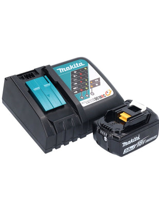 Makita DUC 150 RF01 Tronçonneuse à chaîne sans fil 18 V 15 cm Brushless + 1x batterie 3,0 Ah + chargeur