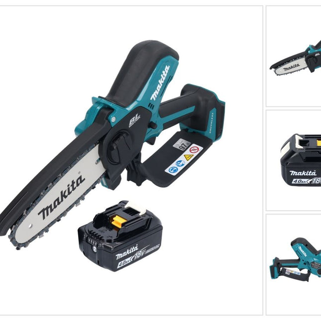 Makita DUC 150 M01 Cordless chainsaw 18 V 15 cm brushless + 1x battery 4.0 Ah - without charger