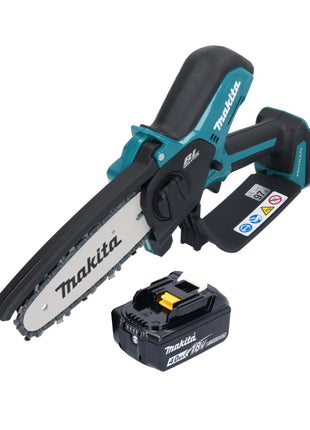 Tronçonneuse à batterie Makita DUC 150 M01 18 V 15 cm sans balai + 1x batterie 4,0 Ah - sans chargeur