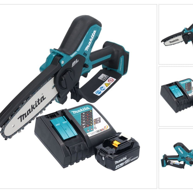 Makita DUC 150 RM01 Cordless chainsaw 18 V 15 cm brushless + 1x battery 4.0 Ah + charger