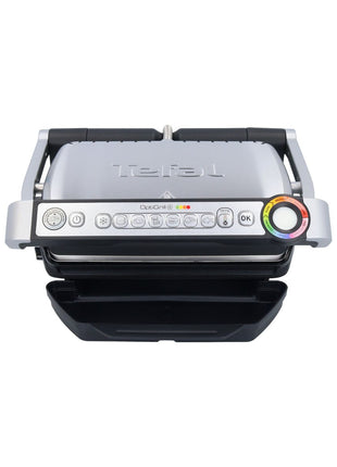 Tefal Optigrill+ GC712D34 Grill kontaktowy 2000 Watt 80 - 250 °C srebrny / czarny