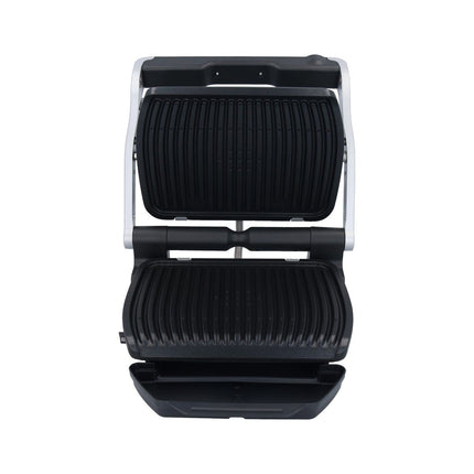 Tefal Optigrill+ GC712D34 Griglia a contatto 2000 Watt 80 - 250 °C argento / nero