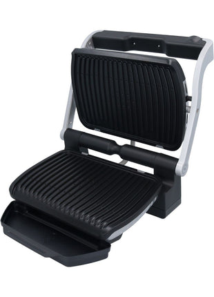 Tefal Optigrill+ GC712D34 Grill kontaktowy 2000 Watt 80 - 250 °C srebrny / czarny