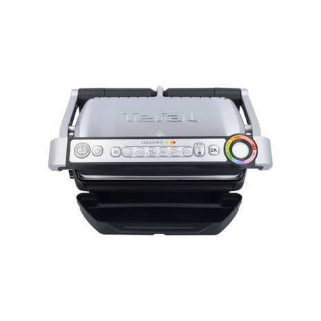 Tefal Optigrill+ GC712D34 Griglia a contatto 2000 Watt 80 - 250 °C argento / nero