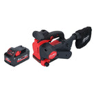 Milwaukee M18 FBTS75-551 Cordless belt sander 18 V 75 x 457 mm Brushless + 1x battery 5.5 Ah - without charger