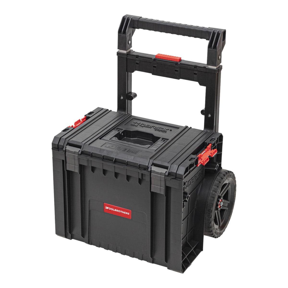 Toolbrothers RHINO L Cart Plus ECO - Maletín de herramientas móvil 29 l IP54 con doble asa telescópica