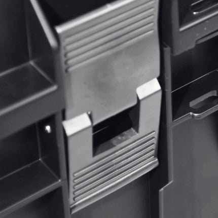 Wózek narzędziowy Toolbrothers RHINO XXl ECO Longer Work+ 50 l IP66 z kołami na metalowej osi i podwójnym uchwytem teleskopowym