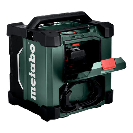 Metabo RC 12 18 32 W BT DAB+ radio inalámbrica para obras 12 - 18 V IP 54 ( 600779850 ) - sin batería, sin cargador