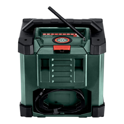 Metabo RC 12 18 32 W BT DAB+ radio inalámbrica para obras 12 - 18 V IP 54 ( 600779850 ) - sin batería, sin cargador