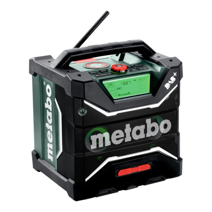 Metabo RC 12 18 32 W BT DAB+ radio inalámbrica para obras 12 - 18 V IP 54 ( 600779850 ) - sin batería, sin cargador