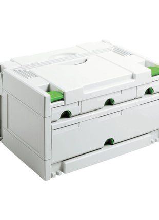 Organizer na narzędzia Festool SYS 3-SORT/4 SORTAINER Systainer ( 491522 ) 395 x 295 x 210 mm 4 szuflady