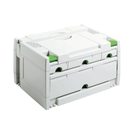 Festool SYS 3-SORT/4 SORTAINER Systainer Mallette à outils Organizer ( 491522 ) 395 x 295 x 210 mm 4 tiroirs