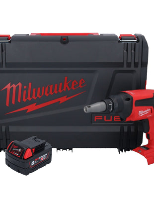 Milwaukee M18 FSG-501X akumulatorowa wkrętarka do suchej zabudowy 18 V 13 Nm bezszczotkowa + 1x akumulator 5,0 Ah + skrzynka HD - bez ładowarki