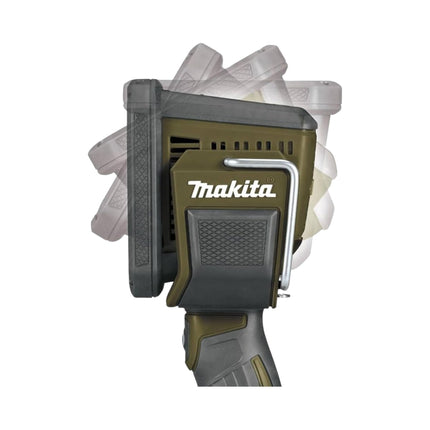 Makita DML 812 O Cordless Hand Lamp 18 V 1250 lm LED Olive Green Outdoor Adventure Special Edition Solo - without battery, without charger
