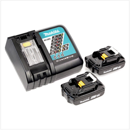 Makita DHP 482 RAJ Akku Schlagbohrschrauber 18 V 62 Nm 2x Akku 2 0 Ah Ladegeraet Makpac 4 - toolbrothers