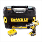 Taladro atornillador a batería Dewalt DCD 791 NT sin escobillas 18V 70Nm + 1x batería recargable 4.0 Ah en TSTAK - sin cargador