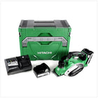 Hitachi P 18 DSL Li-Ion 18 V Akku Hobel 82 mm + Hitachi Sytem Case HSC Typ 3 + 2x Hitachi BSL 1850 18 V 5,0 Ah + 1x Hitachi UC 18YSL3 Akku Ladegerät 14,4 - 18 V - Toolbrothers