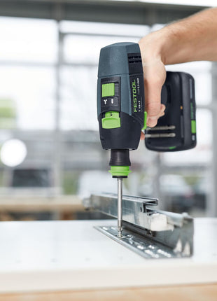 Festool PZ 1-100 CE/2 Bit (500841) para taladro atornillador de batería y taladro atornillador de percusión de batería Festool con soporte FastFix y portaherramientas WH-CE CENTROTEC