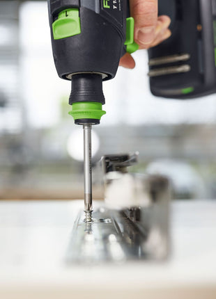 Festool PZ 1-100 CE/2 Bit (500841) para taladro atornillador de batería y taladro atornillador de percusión de batería Festool con soporte FastFix y portaherramientas WH-CE CENTROTEC