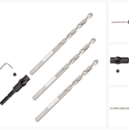 Festool Broca espiral HSS D 3,5/39 CE/M-Set ( 493422 )