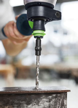 Juego de brocas helicoidales Festool HSS D 8.0/75 CE/M (495308) para taladros de batería y taladros de percusión Festool con soporte FastFix y portaherramientas WH-CE CENTROTEC