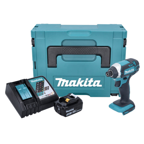 Makita DTD 152 RF1J Akku Schlagschrauber 1/4" 18 V 165 Nm + 1x Akku 3,0Ah + Ladegerät im Makpac - Toolbrothers