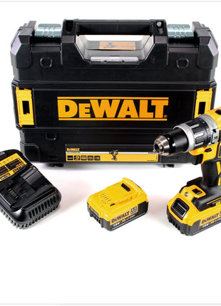 DeWalt DCD 796 M2 Akku Schlagbohrschrauber Brushless 18V 70Nm + 2x Akkus 4,0 Ah + 1x Schnellladegerät in TSTAK - Toolbrothers