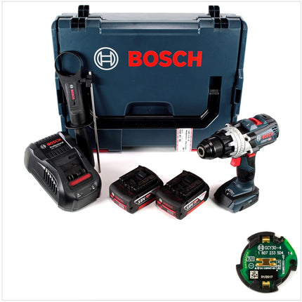Bosch GSR 18V-85 C Akku Bohrschrauber 18V 110Nm Brushless + 2x Akku 5,0Ah + Ladegerät + Connectivity Modul + L-Boxx - Toolbrothers