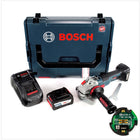 Bosch GWS 18 V-125 SC Professional 125 mm Akku Winkelschleifer in L-Boxx mit GCY 30-4 Connectivity Modul und 1x 6,3 Ah EneRacer Akku und Ladegerät - Toolbrothers