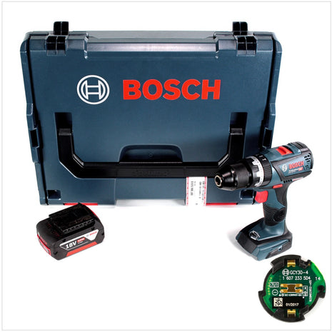 Bosch GSB 18 V-60 C Professional Li-Ion Brushless Akku Schlagbohrschrauber in L-Boxx mit 1x GBA 5,0 Ah Akku und Connectivity Modul - Toolbrothers