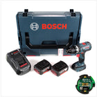 Bosch GSB 18 V-60 C Professional Li-Ion Brushless Akku Schlagbohrschrauber in L-Boxx + 2x GBA 6,0 Ah Akku + Ladegerät + Connectivity Modul - Toolbrothers