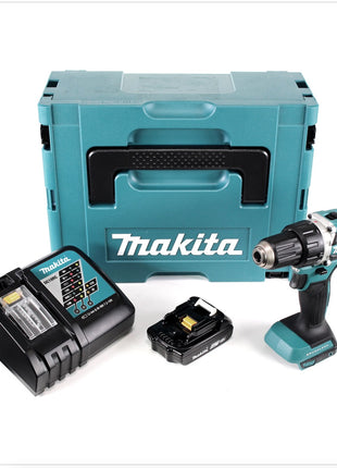 Makita DDF 484 RA1J Akku Bohrschrauber 18 V 54 Nm Brushless + 1x Akku 2,0 Ah + Ladegerät + Makpac - Toolbrothers