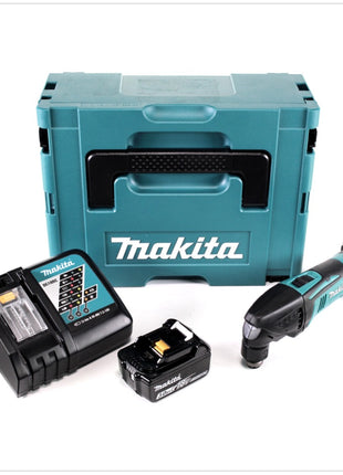 Makita DTM 50 RF1J 18V Li-Ion Akku Multifunktionswerkzeug im Makpac + 1x 3,0 Ah Akku + 1x Ladegerät - Toolbrothers