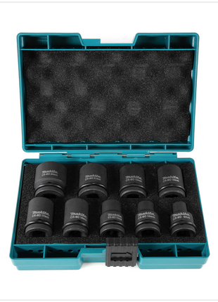 Makita Steckschlüssel Nuss Set Nüsse 1/2" 9 tlg. ( D-41517 ) - Toolbrothers