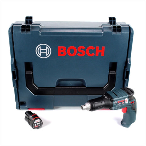 Bosch GTB 12V-11 Professional Akku Trockenbau Schrauber Brushless 11 Nm + L-Boxx + 1x Akku 2,5Ah - ohne Ladegerät - Toolbrothers