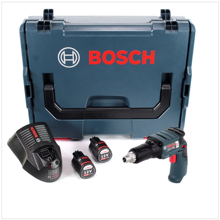 Bosch GTB 12V-11 Professional Akku Trockenbau Schrauber Brushless 11 Nm + L-Boxx + 2x Akku 2,5Ah Akku + 1x Ladegerät - Toolbrothers