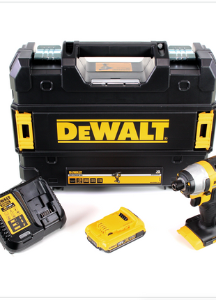 Dewalt DCF 885 D1 18V XR Li-ion Akku Schlagschrauber im TSTAK Koffer + 1x DCB 183 18V - 2 Ah XR Li-Ion Akku + DCB 115 Ladegerät für 10,8-18 V Li-Ion Akkus - Toolbrothers