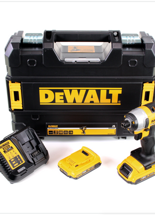 Dewalt DCF 885 D2 18V XR Li-ion Akku Schlagschrauber + TSTAK Koffer + 2x 2Ah Akku + Ladegerät - Toolbrothers