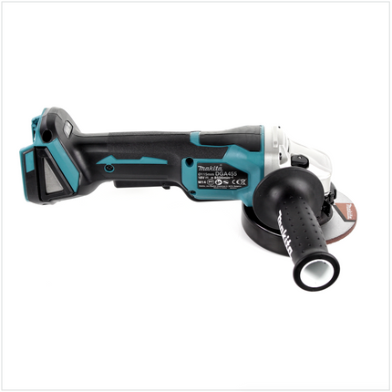 Makita DGA 455 ZJ Akku Winkelschleifer 18 V 115mm Brushless Solo + Makpac - ohne Akku, ohne Ladegerät - Toolbrothers