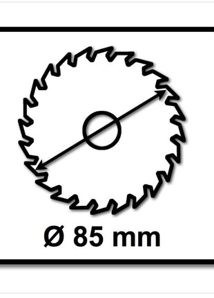 Bosch 2x Kreissägeblatt Optiline Wood ST WO H 85x15-20 85 mm 20 Zähne ( 2x 2608643071 ) - Toolbrothers