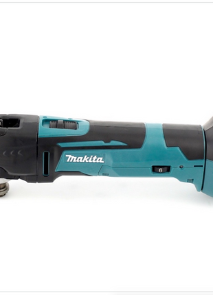 Makita DTM 51 RT1J 18V Li-Ion Akku Multifunktionswerkzeug im Makpac + 1x BL 1850 B 5,0 Ah Li-Ion Akku + DC 18 RC Akku Schnellladegerät - Toolbrothers