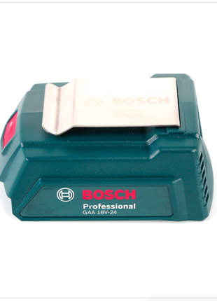 Bosch GAA 18 V Professional Akku USB Ladegerät Adapter für 18V Akkus ( 1600A00J5W ) - Toolbrothers