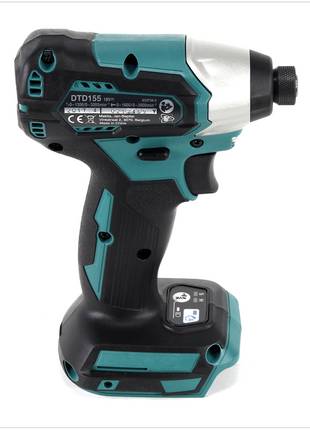 Makita DTD 155 Z Akku Schlagschrauber 18 V 140Nm Brushless Solo - ohne Akku, ohne Ladegerät - Toolbrothers